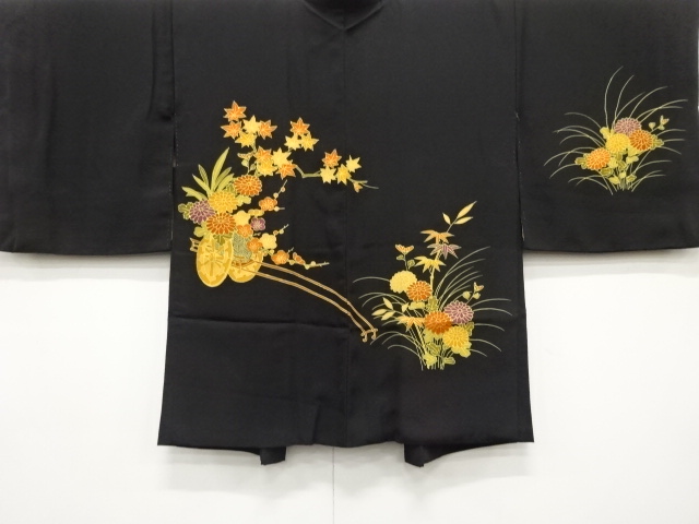 Japanese Kimono / Haori Coat Dochugi Silk